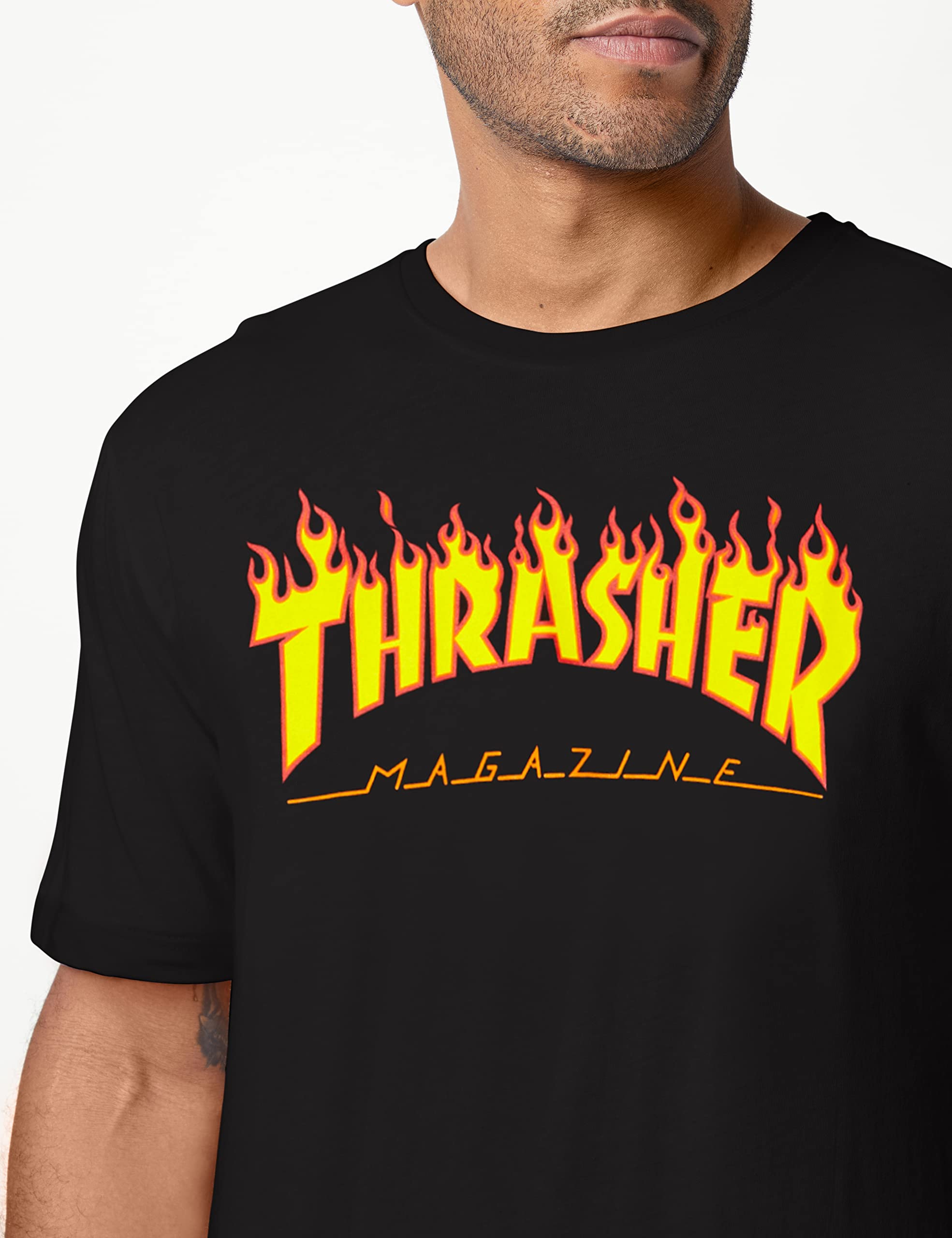 Mua Thrasher Flame Short Sleeve T-Shirt trên Amazon Mỹ chính hãng ...