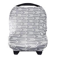 Yoofoss Nursing Cover Breastfeeding Scarf - Baby Car Seat Covers, Infant Stroller Cover, Carseat Canopy for Girls and Boys