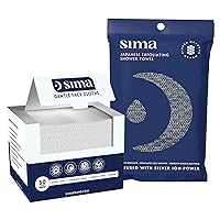 Sima - Bundle - Exfoliating Face & Body Scrub Towel + Gentle Face Cloth