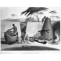 Africa Pottery NBooshuana Women Manufacturing Earthen Ware Engraving Published In African Scenery And Animals By Samuel Daniell C1804 Poster Print by (18 x 24)