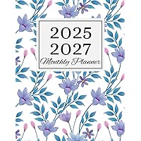 3 year calendar 2025-2026-2027 monthly planner: Three Year Schedule Organizer (January 2025 through December 2027) Size 8.5
