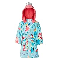 Kids Hooded Terry Swim and Beach Cover Up Robe for Boys and Girls