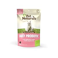 Daily Probiotic for Cats, 30 Chews - Digestive and Immune Support Supplement for Cats