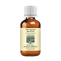 Pure Apricot Kernel Oil (Prunus armeniaca) Cold Pressed 10ml (0.33 oz)