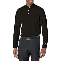 adidas Men's UPF Long Sleeve Golf Polo Shirt