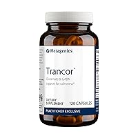Trancor - Calmness Support* - Balance GABA & Glutamate* - with N-Acetylcysteine (NAC), Taurine & Green Tea Extract - Non-GMO & Gluten-Free - 120 Capsules