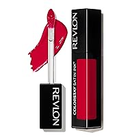 Revlon Liquid Lipstick, Face Makeup, ColorStay Satin Ink, Longwear Rich Lip Colors, Formulated with Black Currant Seed Oil, 019 My Own Boss, 0.17 Fl Oz