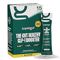 Gut Healthy GLP-1 Booster | High Fiber Supplement Mix | May Support Digestion | No Sugar | Soy Free | Keto Friendly | Unflavored Plant Based Powder (15 Servings, 1 Box)