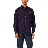 Dickies Men's Long Sleeve Flex Flannel Shirt