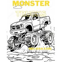 Monster Trucks: A Coloring Adventure Monster Trucks: A Coloring Adventure Paperback