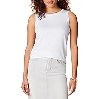 Amazon Essentials Women's Relaxed-Fit Sleeveless Muscle Tank Top