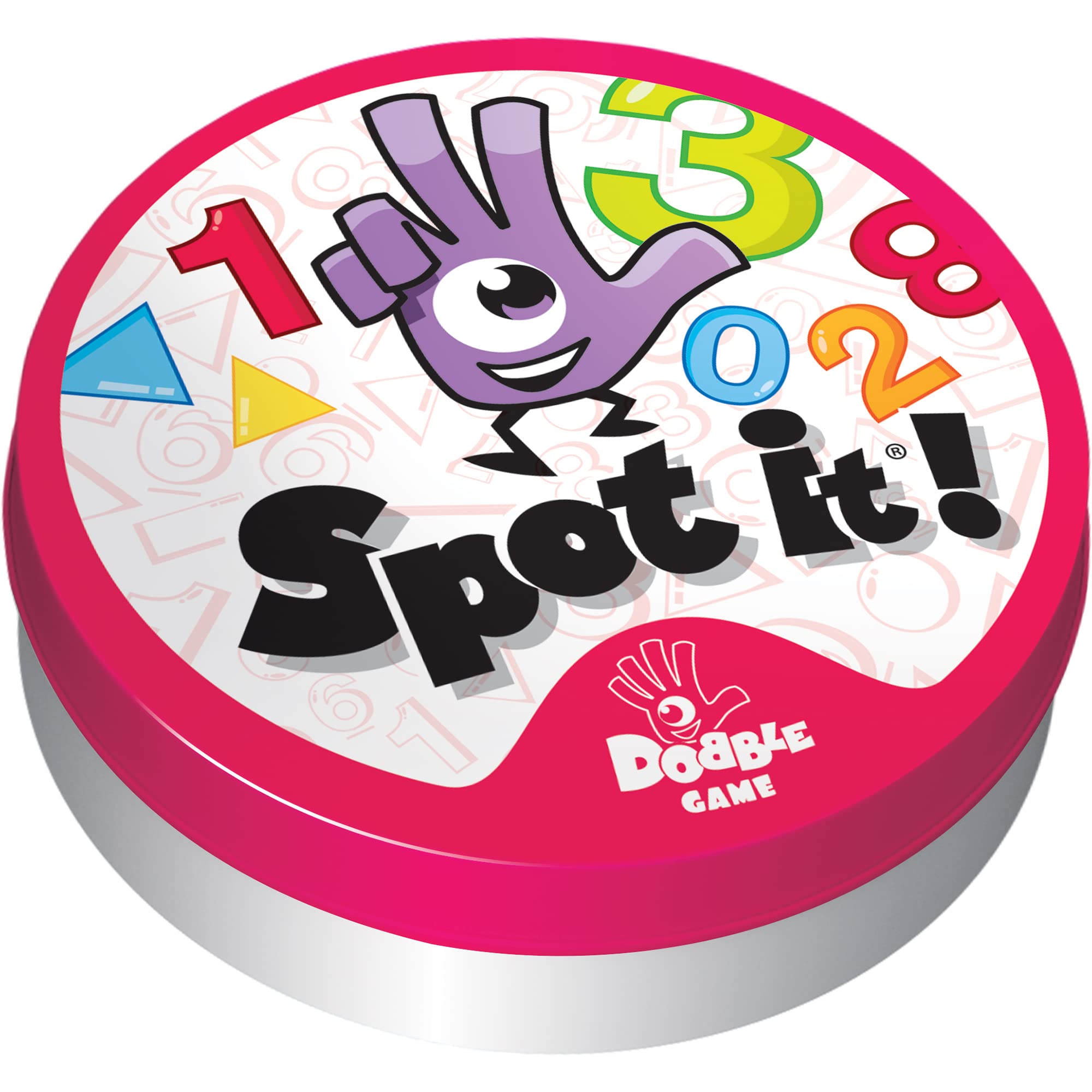 Spot It! 1,2,3 Card Game (Eco-Blister)| Matching Game | Fun Kids Game for Family Game Night | Travel Game for Kids | Great Kids Gift | Ages 3+ | 1-5 Players | Avg. Playtime 10 Mins | Made by Zygomatic