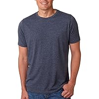 Next Level Men's Blended Preshrunk T-Shirt, Antique Denim, 2XL (Pack10)