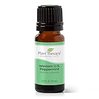 Plant Therapy Peppermint Western U.S. Essential Oil 10 mL (1/3 oz) 100% Pure, Undiluted, Therapeutic Grade