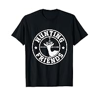 Hunting Retro Vintage Deer Friends T-Shirt