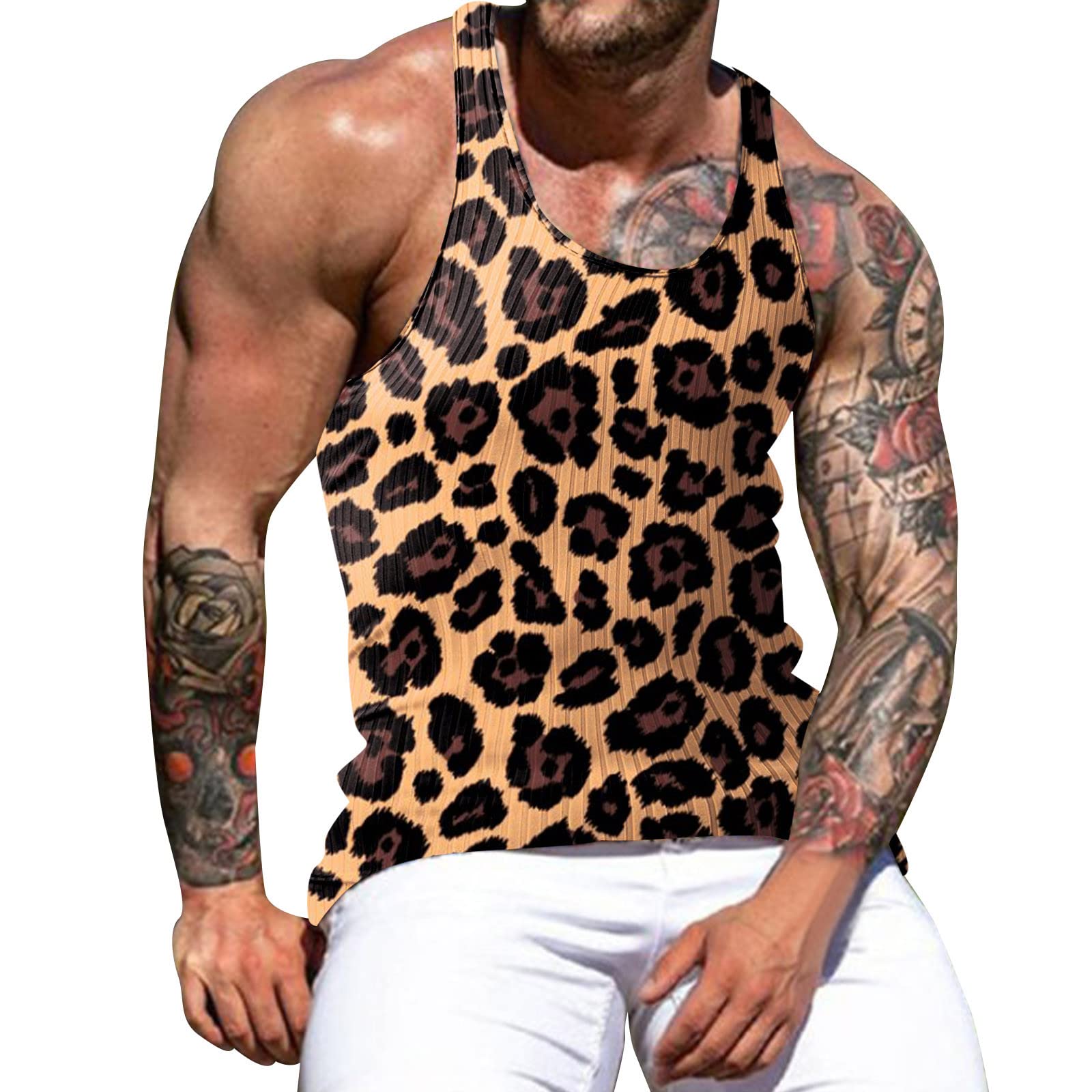 Stylish And Designer leopard print sportswear –