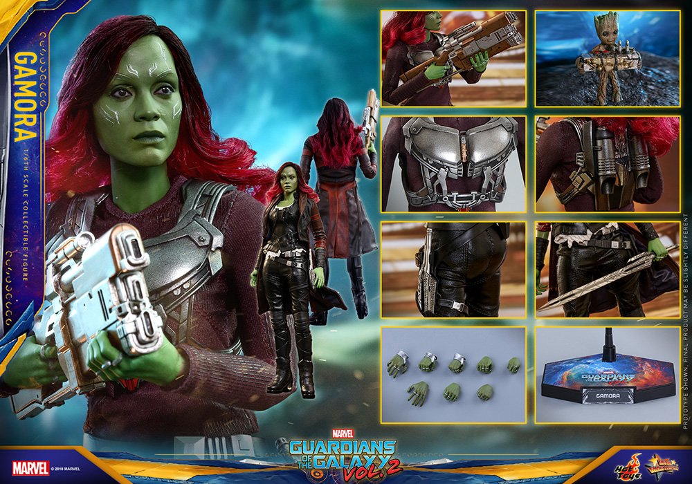 Hot Toys 1:6 Gamora - Marvel's Guardians of The Galaxy Vol. 2, HT903101