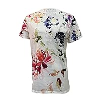 XJYIOEWT Womens Blouses and Tops Dressy Long Sleeve Funeral Womens Casual Tops Short Sleeve Floral Print Pullover Blous