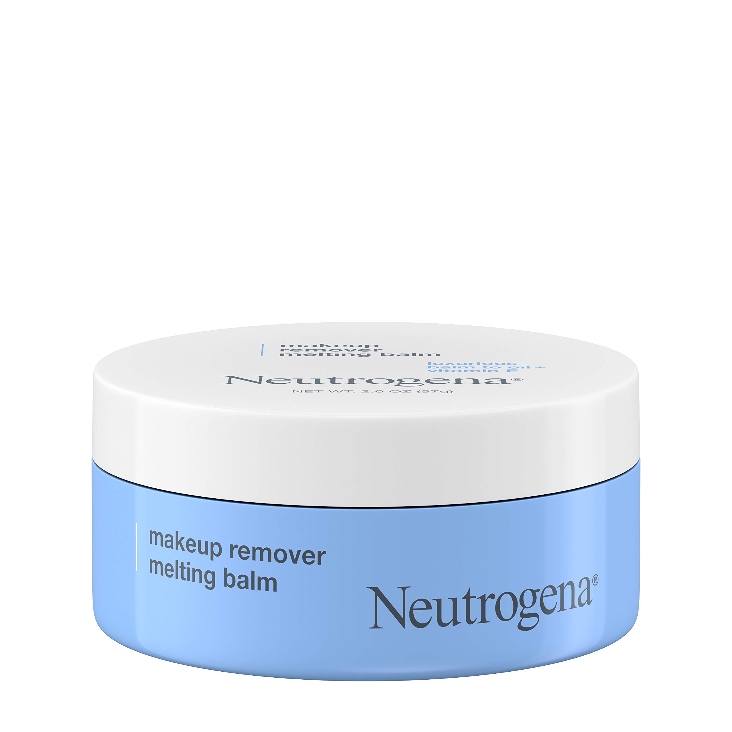 Neutrogena Makeup Remover Melting Balm to Oil with Vitamin E, Gentle and Nourishing Makeup Removing Balm for Eye, Lip, or Face Makeup, Travel-Friendly for On-the-Go, 2.0 ounces