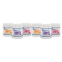 L-ARGININE PRO | L-arginine Supplement Powder | 5,500mg of L-arginine Plus 1,100mg L-Citrulline (Grape, Raspberry & Orange, 6 Jars)