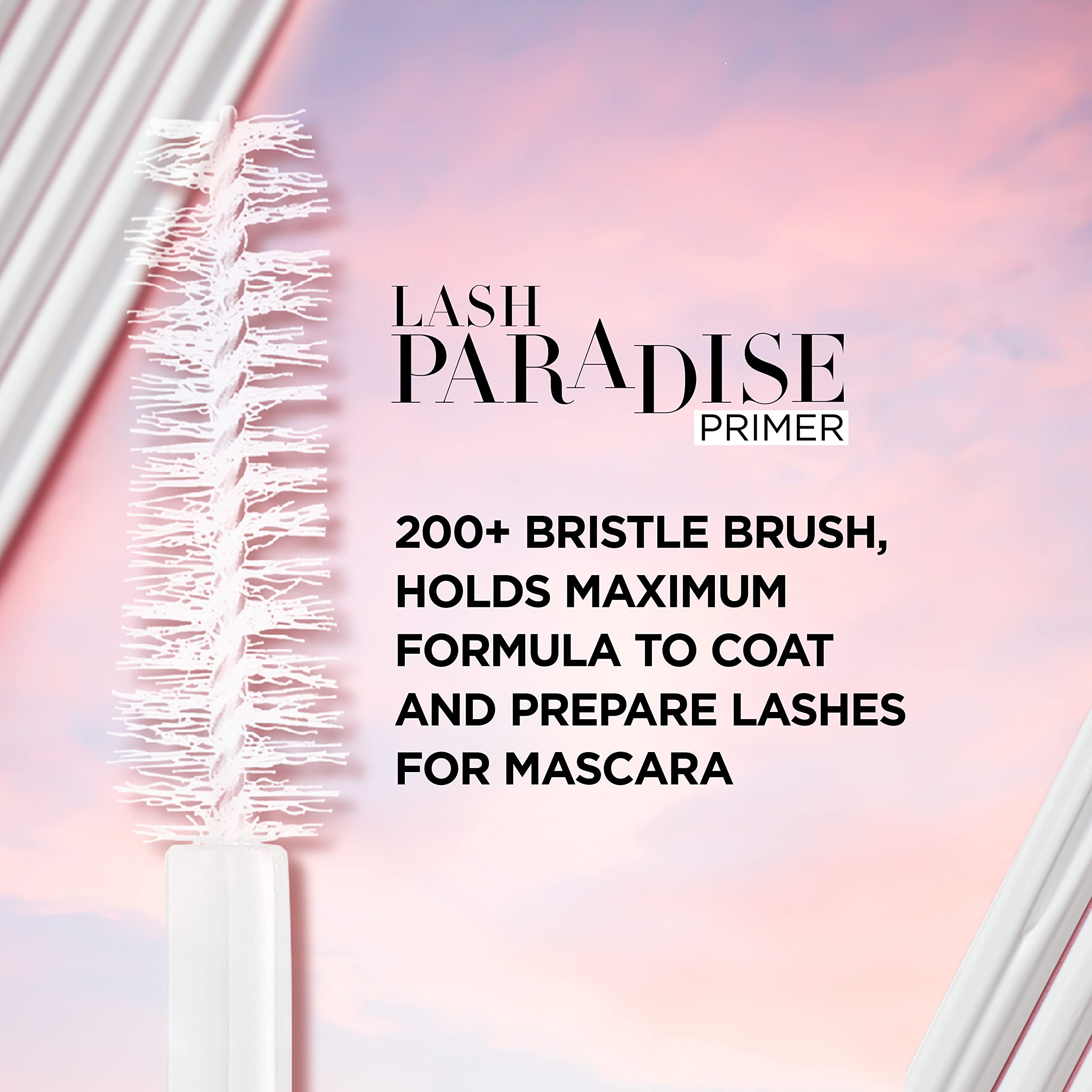 L’Oréal Paris Cosmetics Voluminous Lash Paradise Mascara Primer Base, Millennial Pink, 0.27 Fluid Ounce, Packaging May Vary