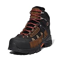Timberland PRO Men's Hyperion 6 Inch XL Alloy Safety Toe Waterproof Industrial Hiker Work Boot, Brown-2024 New, 8.5