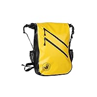 Body Glove Ruxton Waterproof Floatable Backpack for Surfing, Kayaking, Hiking, Camping, Water Sports, Gym with Tablet/Laptop Sleeve, Yellow, One Size