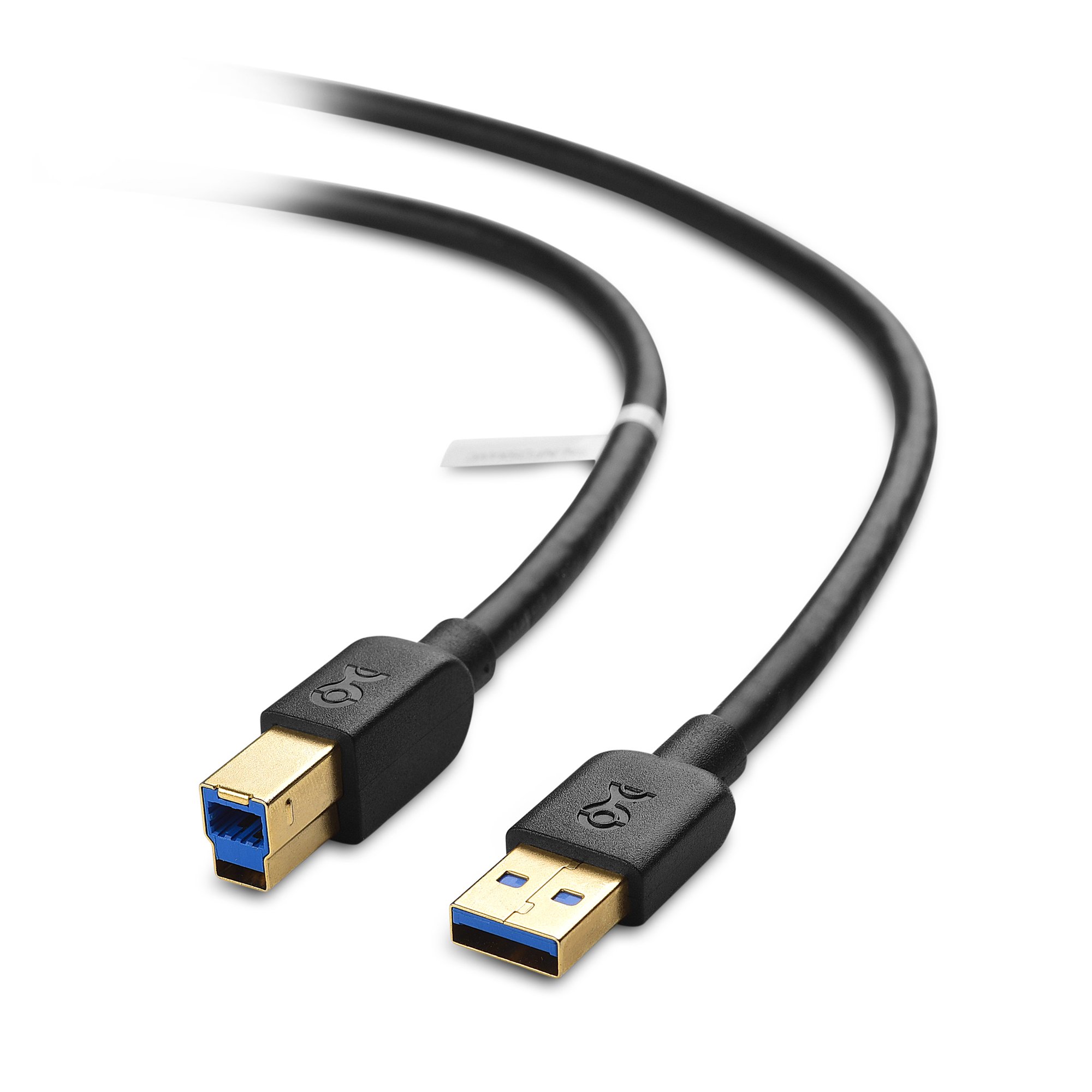 Cable Matters USB 3.0 Cable (USB 3 Cable, USB 3.0 A to B Cable) in Black 6 ft