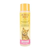 Cat Hypoallergenic Cat Shampoo with Shea Butter & Honey | Best for Cats with Dry or Sensitive Skin|Cruelty Free, Sulfate & Paraben Free, pH Balanced, -10 Fl Oz (Pack of 1)