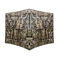 Primos Hunting Double Bull Stakeout Blind with SurroundView, Portable with Carry Bag in Truth Camo 65158