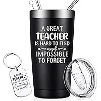 Teacher Appreciation Gifts - Teacher Gifts for Men - Christmas, Thank You, Birthday, Teachers Appreciation Week Gifts for Teachers - 20oz Teacher Tumbler