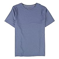 Mens Standard Basic T-Shirt, Blue, X-Small