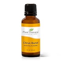 Plant Therapy Citrus Burst Essential Oil Blend 30 mL (1 oz) 100% Pure, Undiluted, Therapeutic Grade
