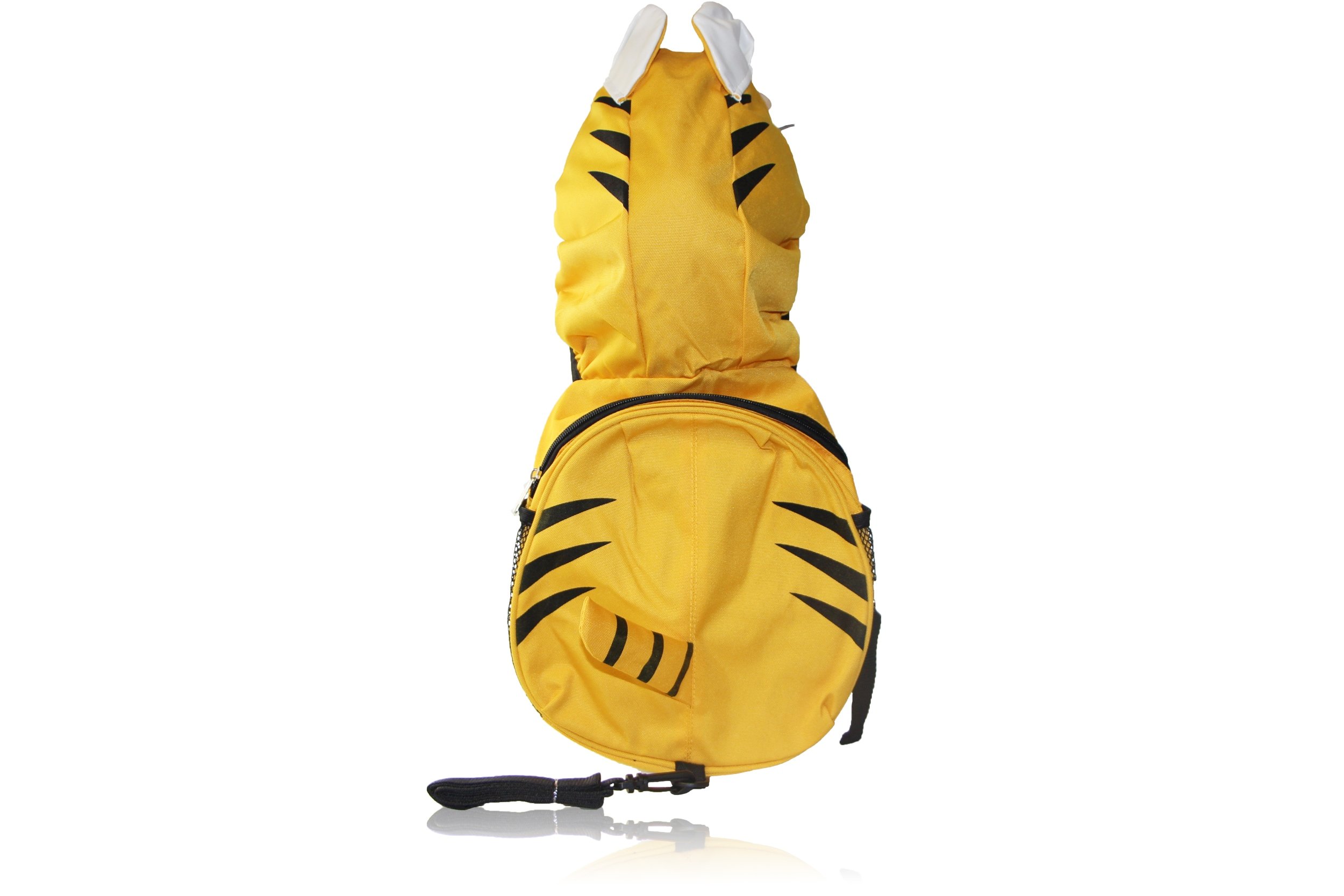 Animal Baby Backpack with Hat Cap, by-My-Side Child Leash, Breathable, Compact, Adorable, Strong, Durable, Comfortable, Washable, Baby Walking Safety Harness, Backpack Reins (Giraffe)