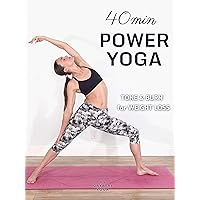 40 Min Power Yoga - Tone & Burn for Weight Loss | Gayatri Yoga