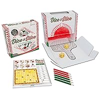 ThinkFun's Dice and Slice Pizza Party Dice Game - Deliciously Strategic Pizza Slicing Game