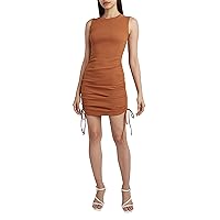 BCBGeneration Women's Mini Dress with Drawstrings and Fitted Bodice