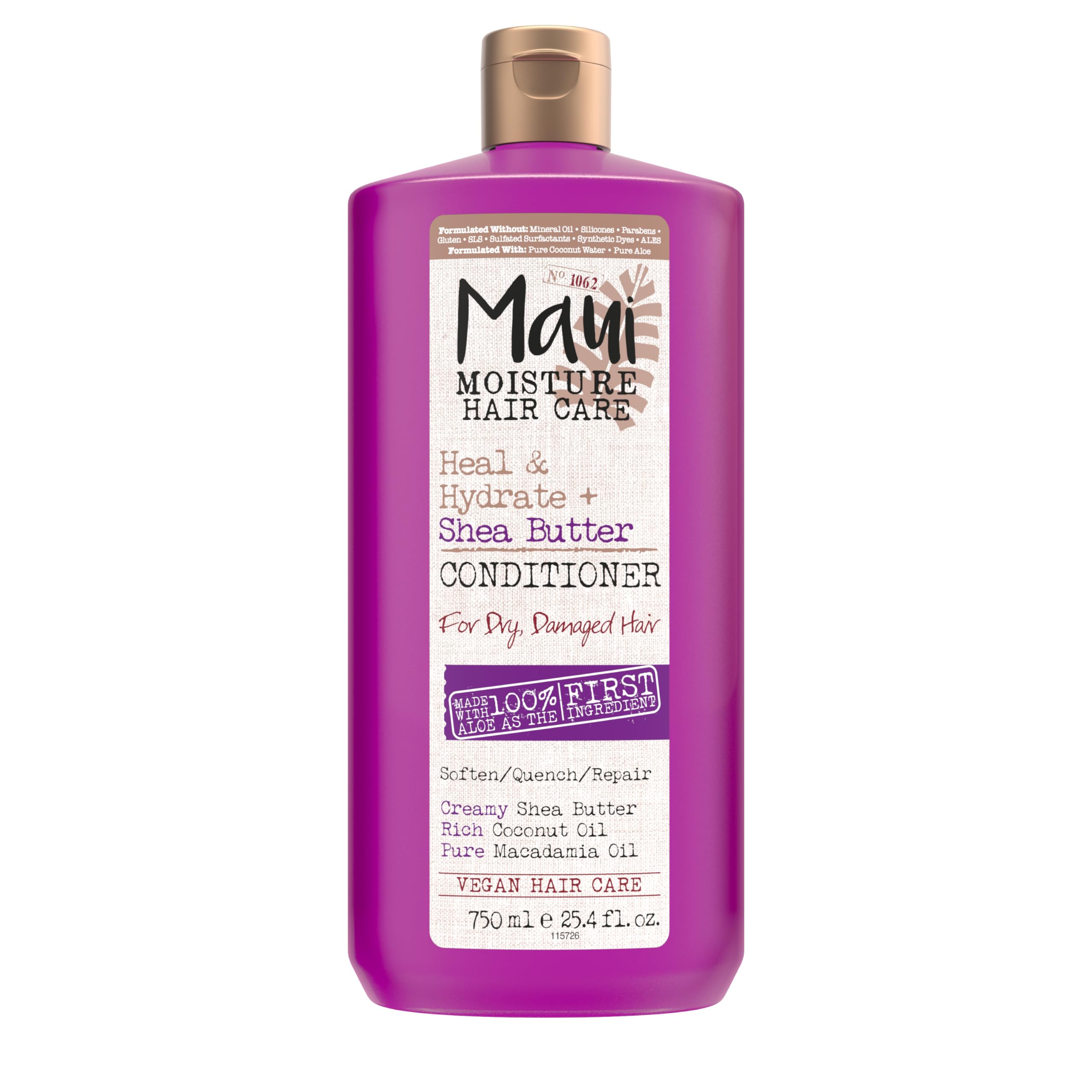 Maui Moisture Heal & Hydrate + Shea Butter Conditioner, 25.4 fl oz