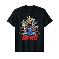 Funny Electrician Ohm Meditation | Electrical Engineering T-Shirt