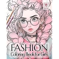 Fashion Coloring Book for Girls: Cool Outfit Designs for Women and Teens