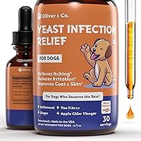 Natural Yeast Infection Treatment for Dogs | Helps to Support Itch Relief, Scratching Relief & Much More | Ear Infection Treatment for Dogs | Dog Ear Infection Treatment | 1 fl oz