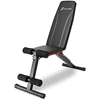 Foldable Utility Weight Bench for Weight Training and Full Body Workout for Home and Gym Fitness