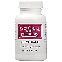 Ecological Formulas Calcium Magnesium Butyrate (Btyric Acid), Supports Gut Health. 1-Pack, Cream, 90 Capsules