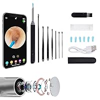 Ear Wax Removal with Camera - 1080P HD Ear Cleaning Kit, 8 PCS Set, for Smartphones and Tablets