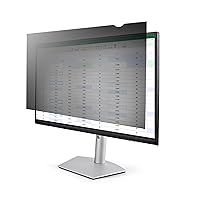 StarTech.com Monitor Privacy Screen for 24 inch PC Display - Computer Screen Security Filter - Blue Light Reducing Screen Protector Film - 16:9 Widescreen - Matte/Glossy - +/-30 Degree (PRIVSCNMON24)