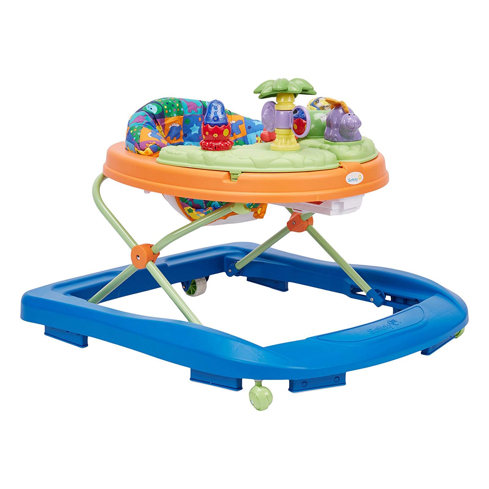 Safety 1st Dino Sounds 'n Lights Discovery Baby Walker with Activity Tray