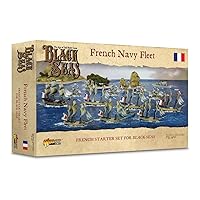 Black Sea's The Age of Sail French Navy Fleet Table Top Ship Combat Battle War Game 792012001, Small