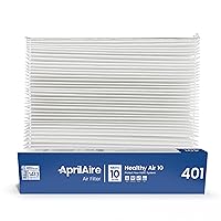 AprilAire 401 Replacement Furnace Filter for AprilAire 2400, Space-Gard 2400 Whole-House Air Purifiers - MERV 10, 16x25x6 Air Filter (Pack of 1)
