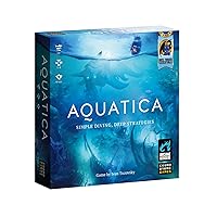 Aquatica | Board Game | Strategy Game for Teens and Adults | Family Game Night | Entertainment | Ages 14+ | 1-4 Players | 60 Minutes Playtime