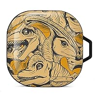 Dinosaurs Cartoon Collection Pattern Printed Bluetooth Case Cover Hard PC Headset Protective Shell for Samsung Headset